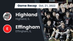 Recap: Highland  vs. Effingham  2022