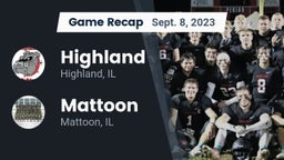 Recap: Highland  vs. Mattoon  2023