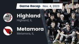 Recap: Highland  vs. Metamora  2023