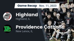 Recap: Highland  vs. Providence Catholic  2023