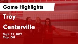 Troy  vs Centerville Game Highlights - Sept. 21, 2019