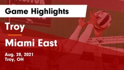 Troy  vs Miami East  Game Highlights - Aug. 28, 2021