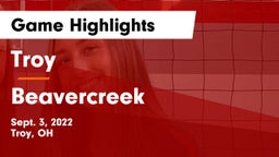 Troy  vs Beavercreek  Game Highlights - Sept. 3, 2022