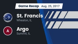 Recap: St. Francis  vs. Argo  2017