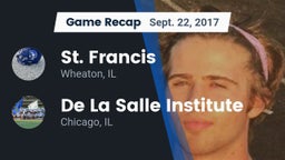 Recap: St. Francis  vs. De La Salle Institute 2017