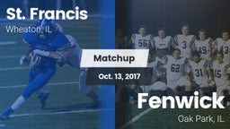 Matchup: St. Francis High vs. Fenwick  2017