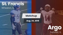 Matchup: St. Francis High vs. Argo  2018