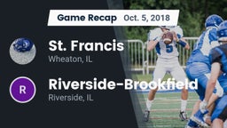 Recap: St. Francis  vs. Riverside-Brookfield  2018