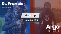 Matchup: St. Francis High vs. Argo  2019