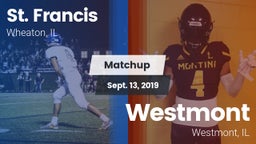 Matchup: St. Francis High vs. Westmont  2019