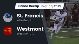 Recap: St. Francis  vs. Westmont  2019