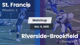 Matchup: St. Francis High vs. Riverside-Brookfield  2019