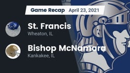 Recap: St. Francis  vs. Bishop McNamara  2021