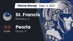 Recap: St. Francis  vs. Peoria  2021