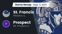 Recap: St. Francis  vs. Prospect  2021