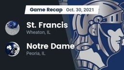 Recap: St. Francis  vs. Notre Dame  2021