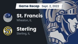 Recap: St. Francis  vs. Sterling  2022