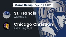 Recap: St. Francis  vs. Chicago Christian  2022