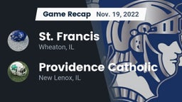 Recap: St. Francis  vs. Providence Catholic  2022