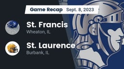 Recap: St. Francis  vs. St. Laurence  2023