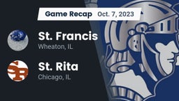 Recap: St. Francis  vs. St. Rita  2023