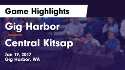 Gig Harbor  vs Central Kitsap Game Highlights - Jan 19, 2017