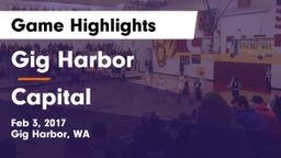 Gig Harbor  vs Capital Game Highlights - Feb 3, 2017