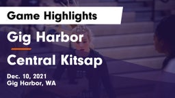 Gig Harbor  vs Central Kitsap  Game Highlights - Dec. 10, 2021