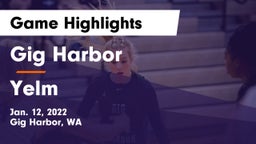 Gig Harbor  vs Yelm  Game Highlights - Jan. 12, 2022