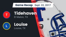 Recap: Tidehaven  vs. Louise  2017