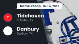 Recap: Tidehaven  vs. Danbury  2017