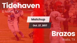 Matchup: Tidehaven High vs. Brazos  2017