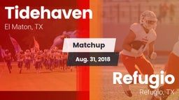 Matchup: Tidehaven High vs. Refugio  2018