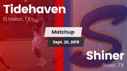 Matchup: Tidehaven High vs. Shiner  2019