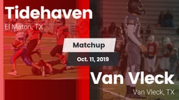 Matchup: Tidehaven High vs. Van Vleck  2019