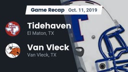 Recap: Tidehaven  vs. Van Vleck  2019