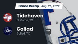 Recap: Tidehaven  vs. Goliad  2022