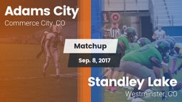 Matchup: Adams City High vs. Standley Lake  2017