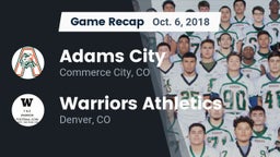 Recap: Adams City  vs. Warriors Athletics 2018
