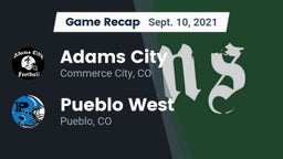 Recap: Adams City  vs. Pueblo West  2021