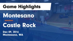 Montesano  vs Castle Rock  Game Highlights - Dec 09, 2016