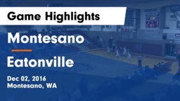 Montesano  vs Eatonville  Game Highlights - Dec 02, 2016