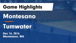 Montesano  vs Tumwater  Game Highlights - Dec 16, 2016