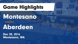 Montesano  vs Aberdeen Game Highlights - Dec 20, 2016