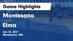 Montesano  vs Elma  Game Highlights - Jan 10, 2017