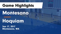 Montesano  vs Hoquiam  Game Highlights - Jan 17, 2017