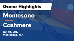 Montesano  vs Cashmere  Game Highlights - Jan 21, 2017