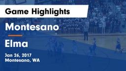 Montesano  vs Elma  Game Highlights - Jan 26, 2017