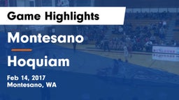 Montesano  vs Hoquiam  Game Highlights - Feb 14, 2017