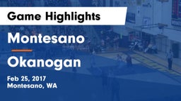 Montesano  vs Okanogan Game Highlights - Feb 25, 2017
